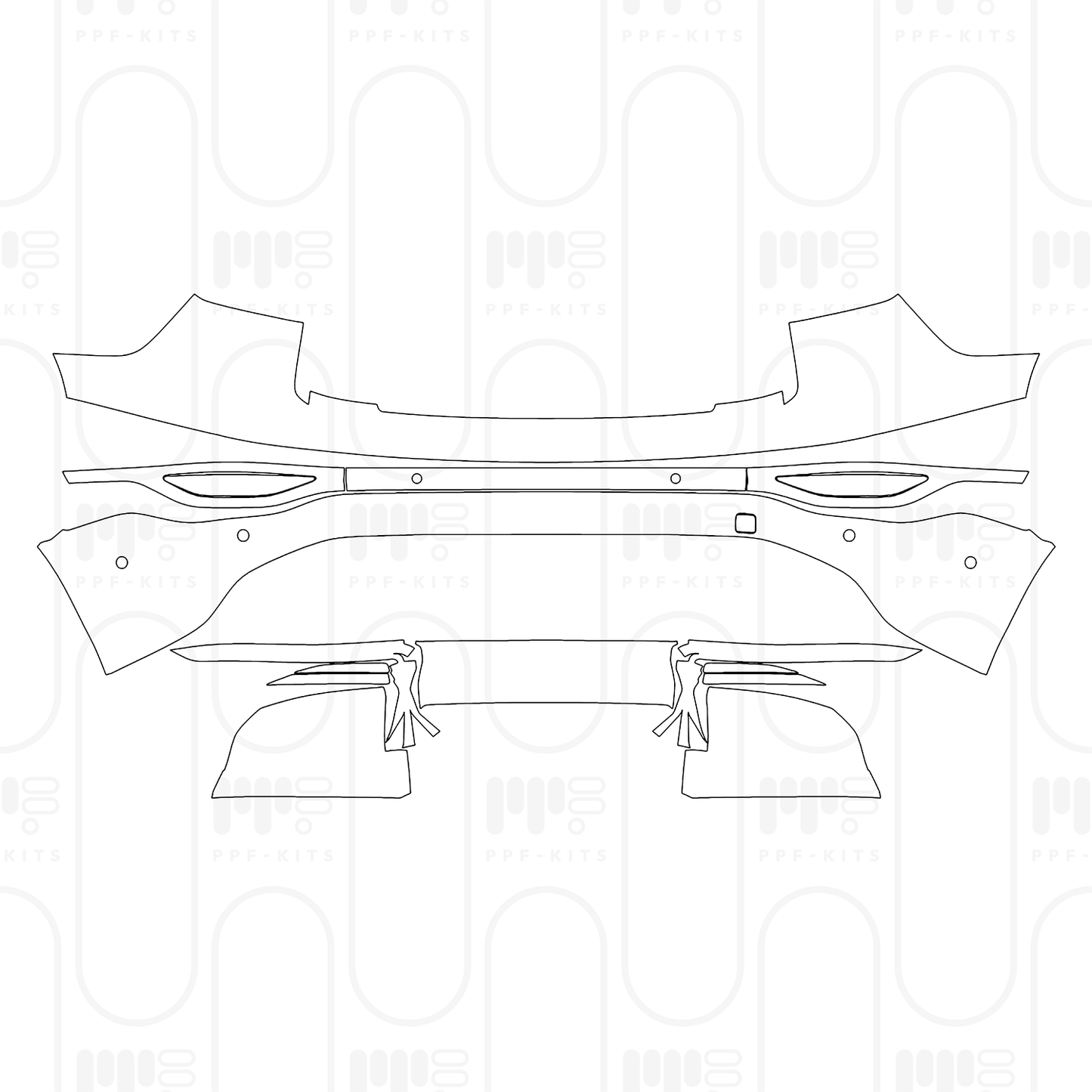 Pre-Cut PPF Audi Q6 e-tron SUV SQ6 e-tron 2026