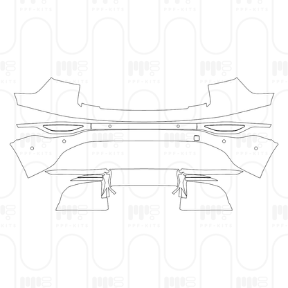 Pre-Cut PPF Audi Q6 e-tron SUV SQ6 e-tron 2026