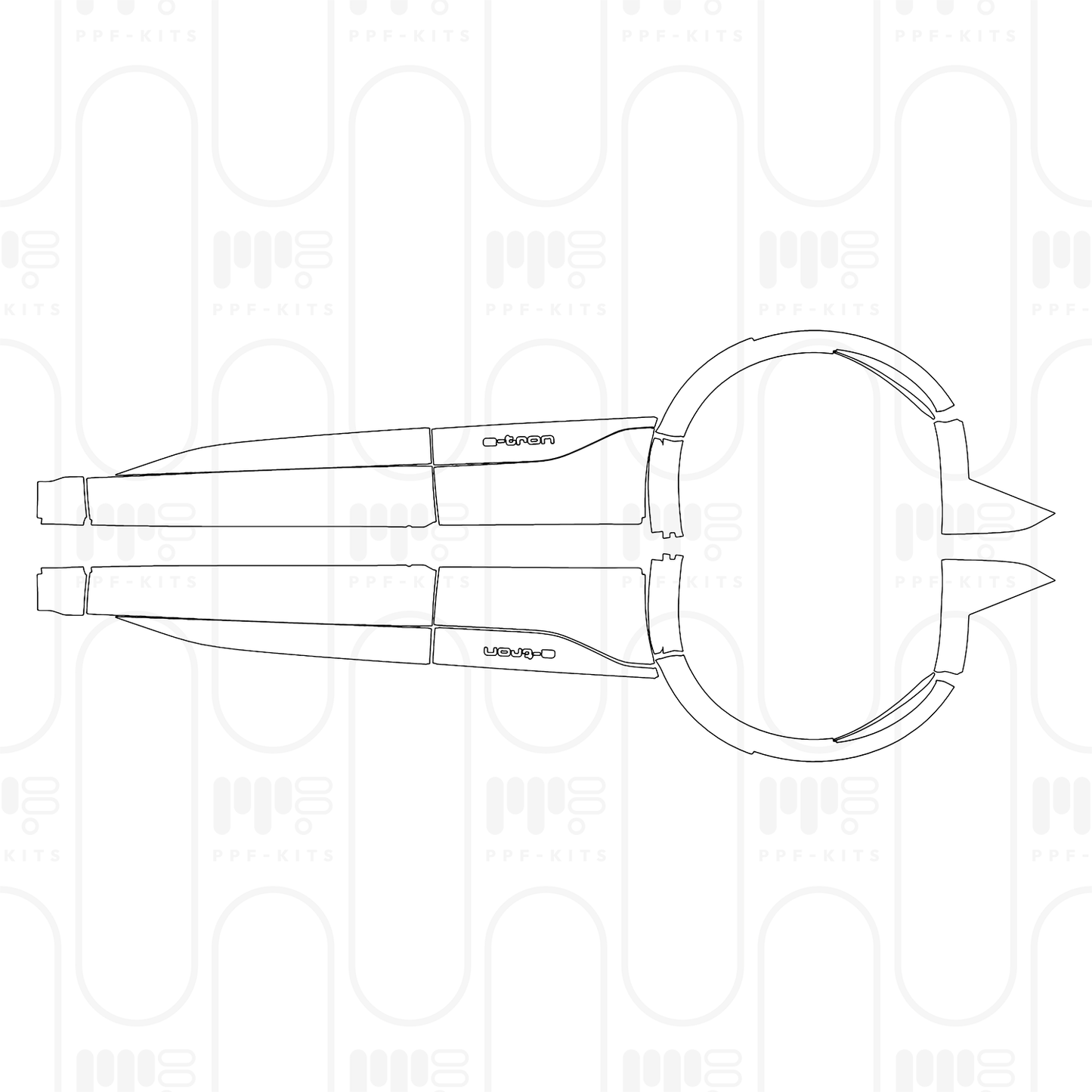 Pre-Cut PPF Audi Q6 e-tron SUV SQ6 e-tron 2026
