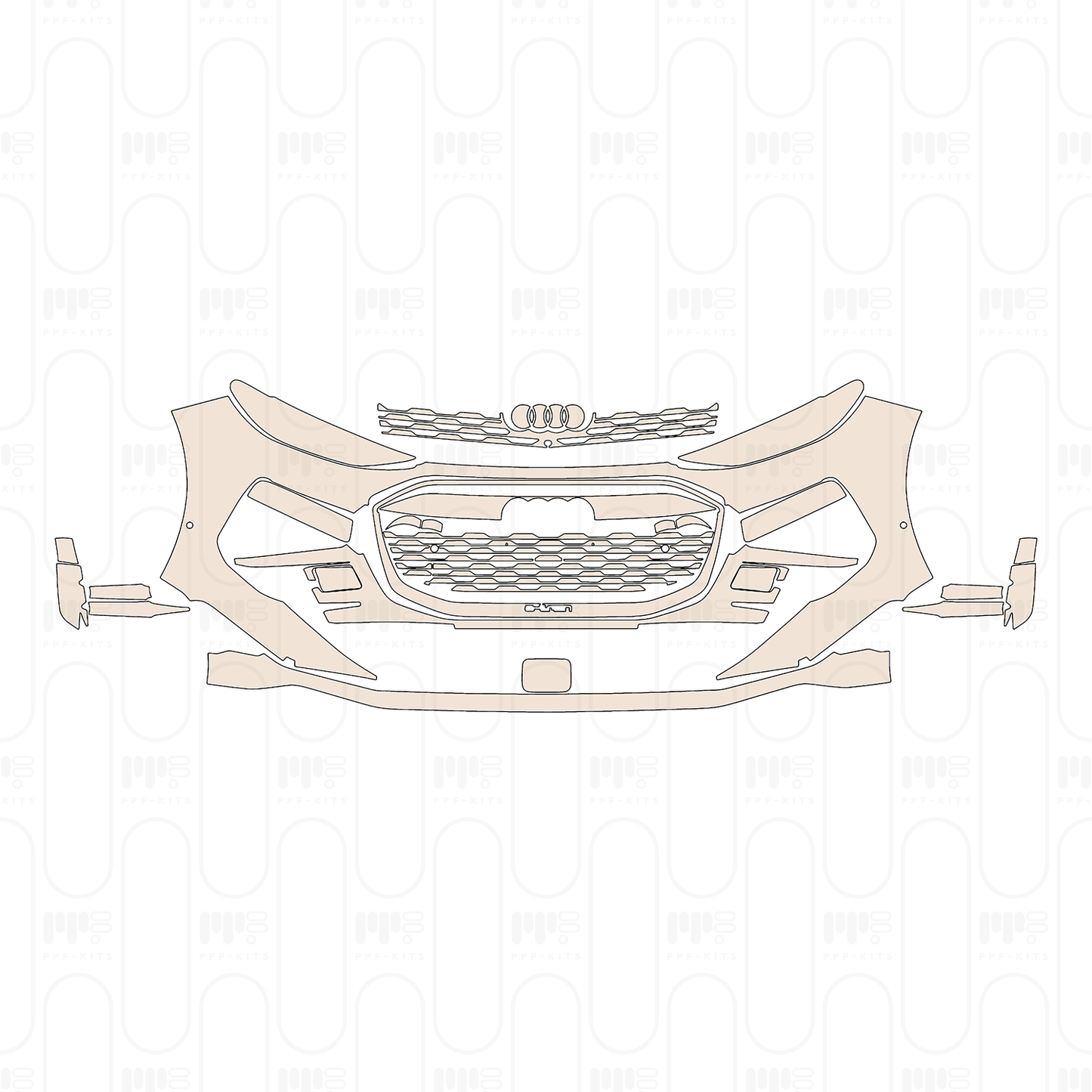 Pre-Cut PPF Audi Q6 e-tron SUV Base 2026