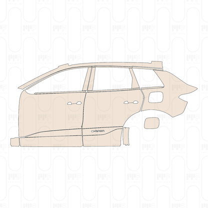 Pre-Cut PPF Audi Q6 e-tron SUV Base 2026