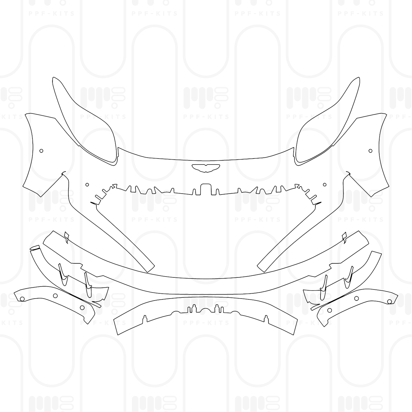 Pre-Cut PPF Aston Martin DB12 Volante 2026