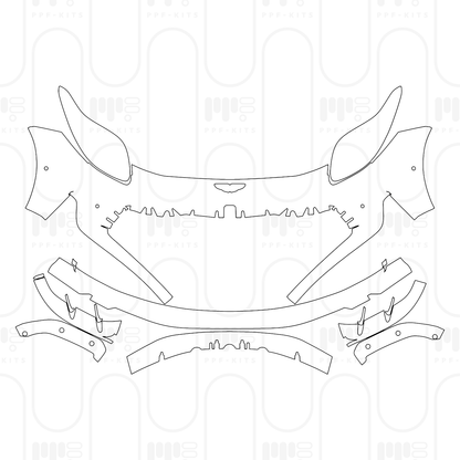 Pre-Cut PPF Aston Martin DB12 Volante 2026