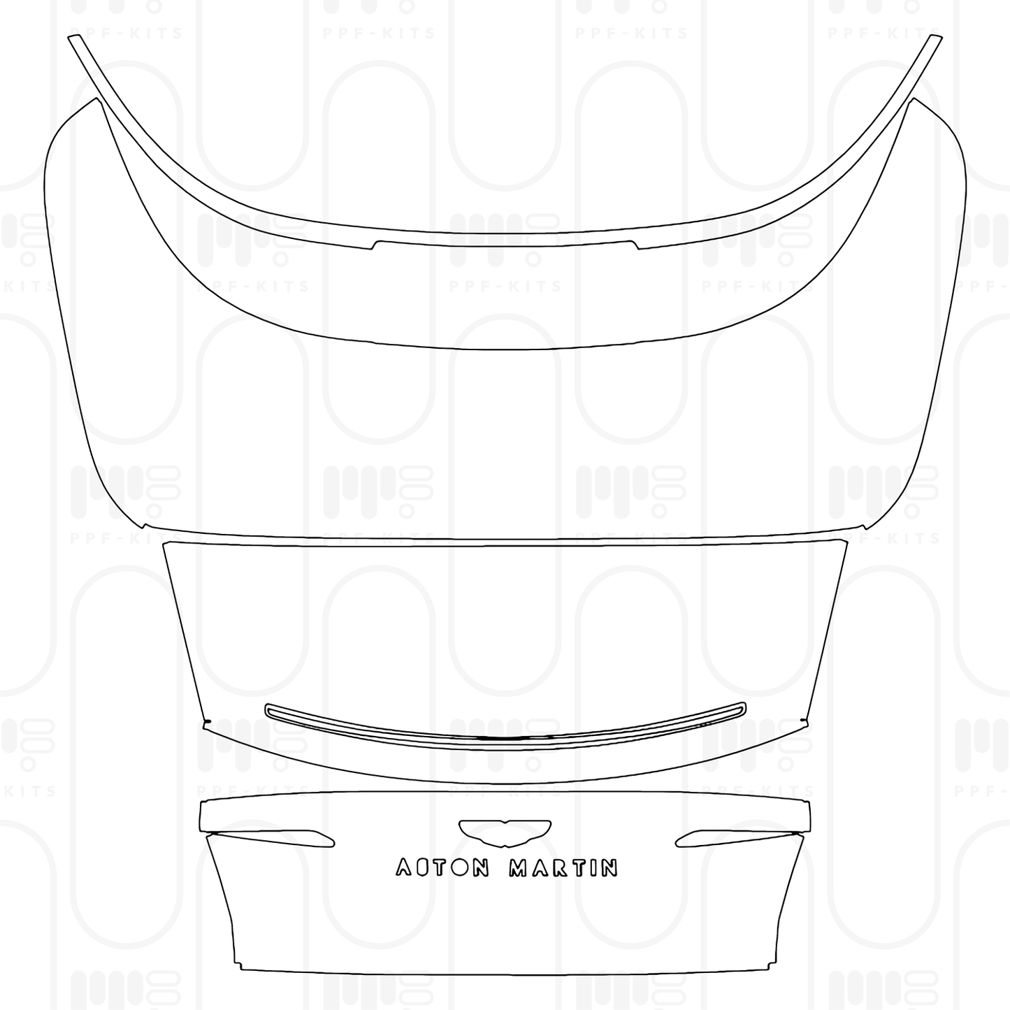 Pre-Cut PPF Aston Martin DB12 Volante 2026