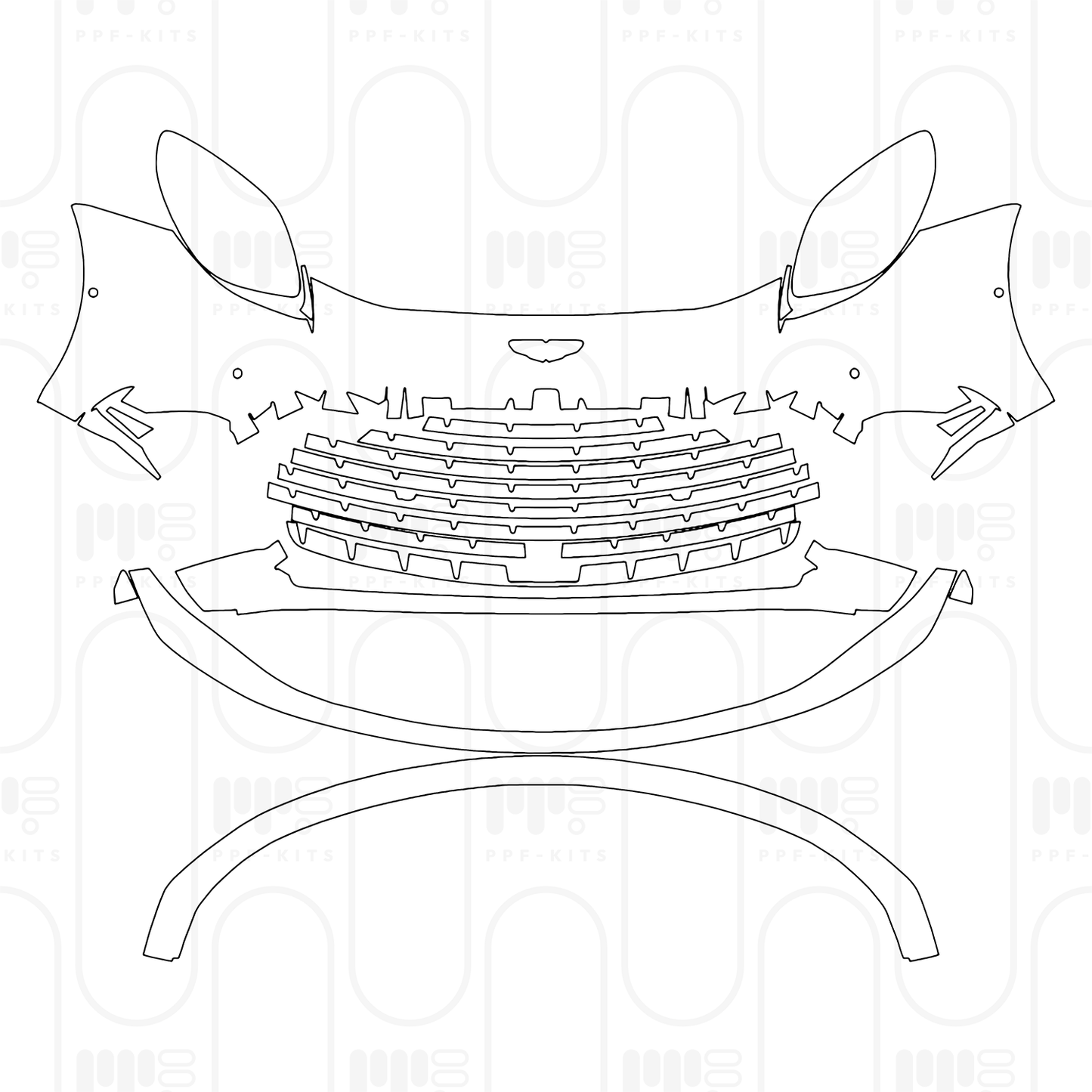 Pre-Cut PPF Aston Martin Vanquish Coupe 2026