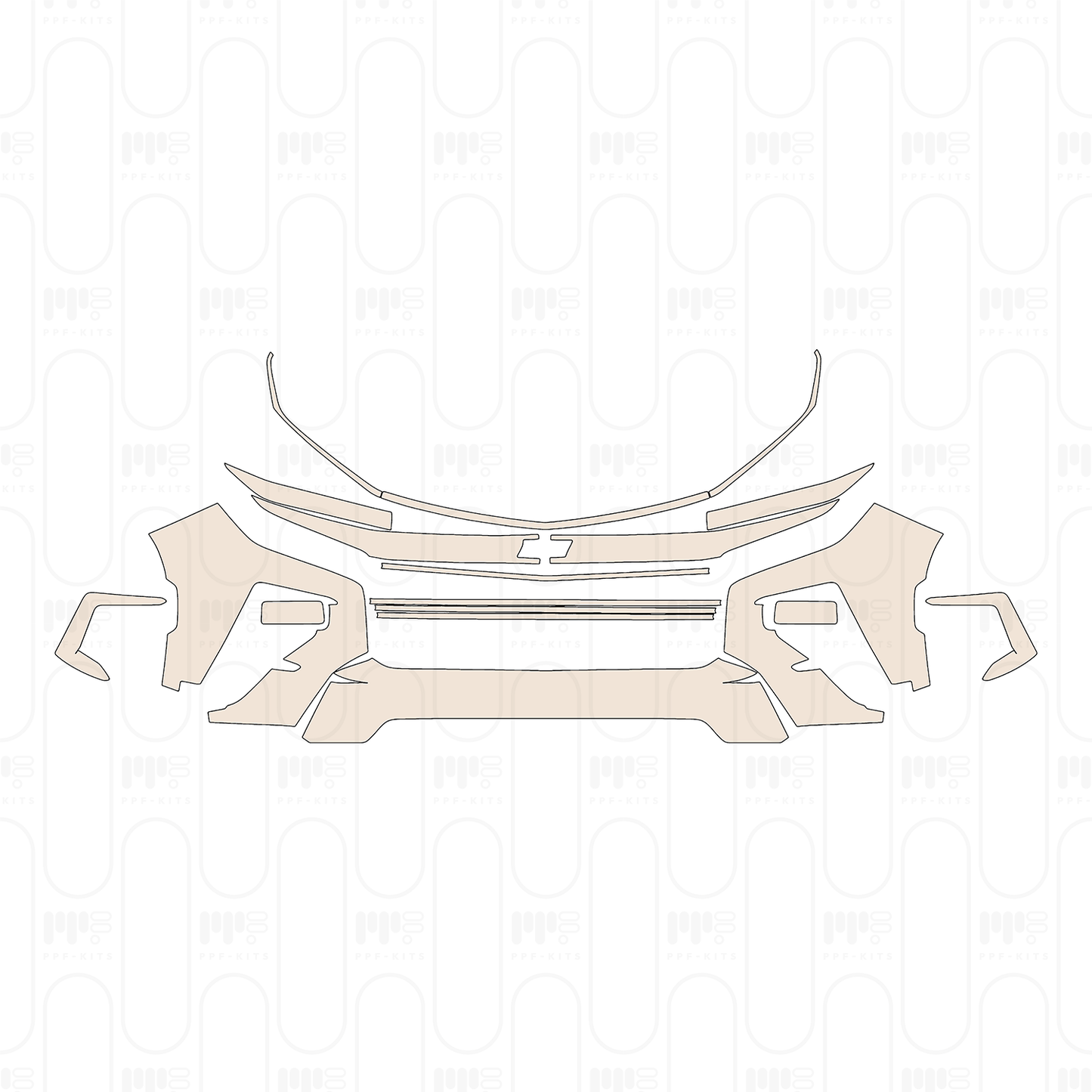 Pre-Cut PPF Chevrolet Traverse LS 2026