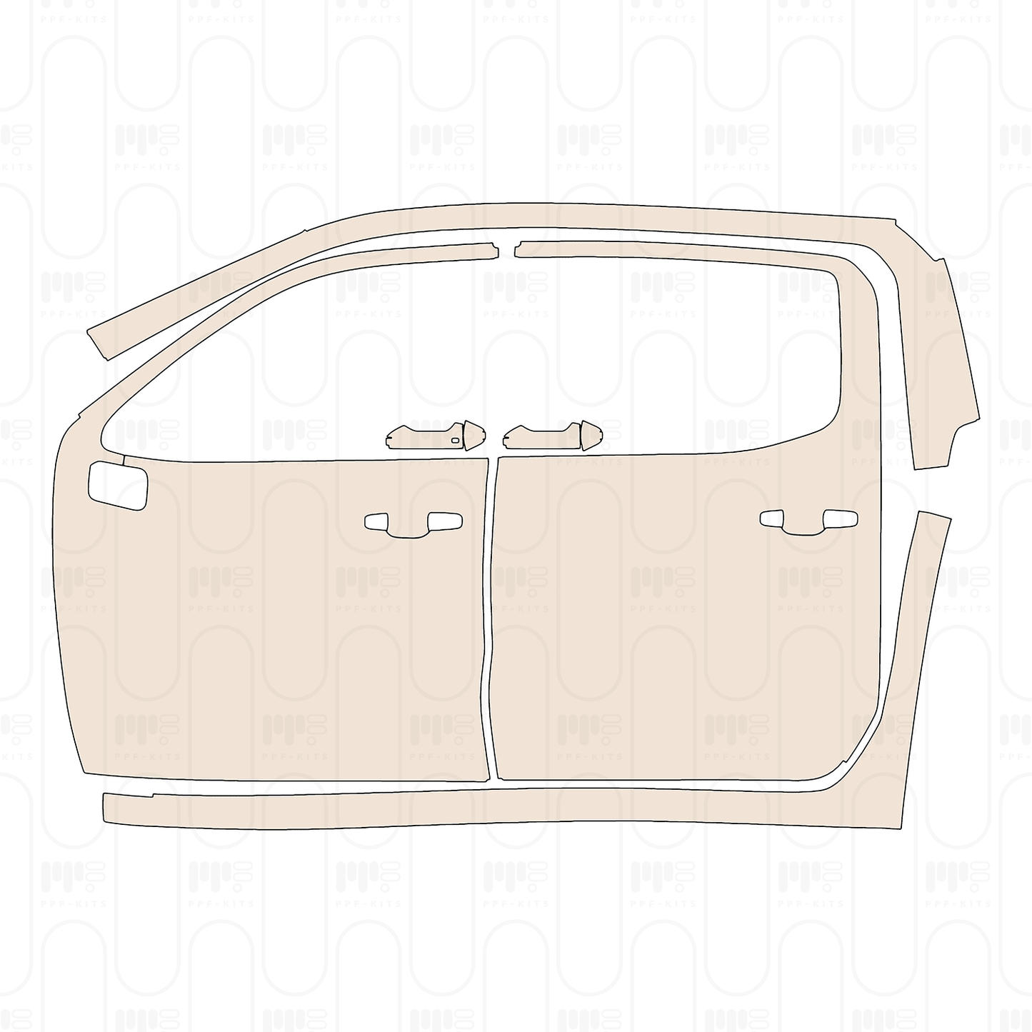 Pre-Cut PPF Chevrolet Silverado 1500 LT Trail Boss 2026
