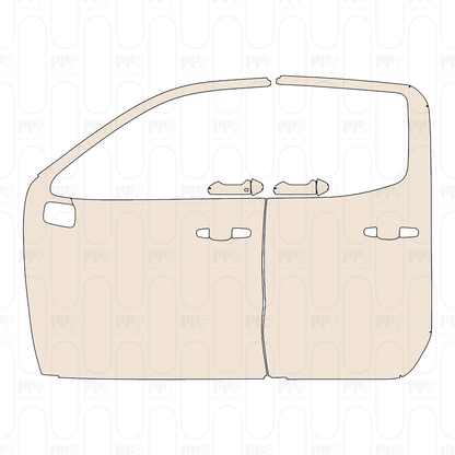 Pre-Cut PPF Chevrolet Silverado 1500 WT 2026