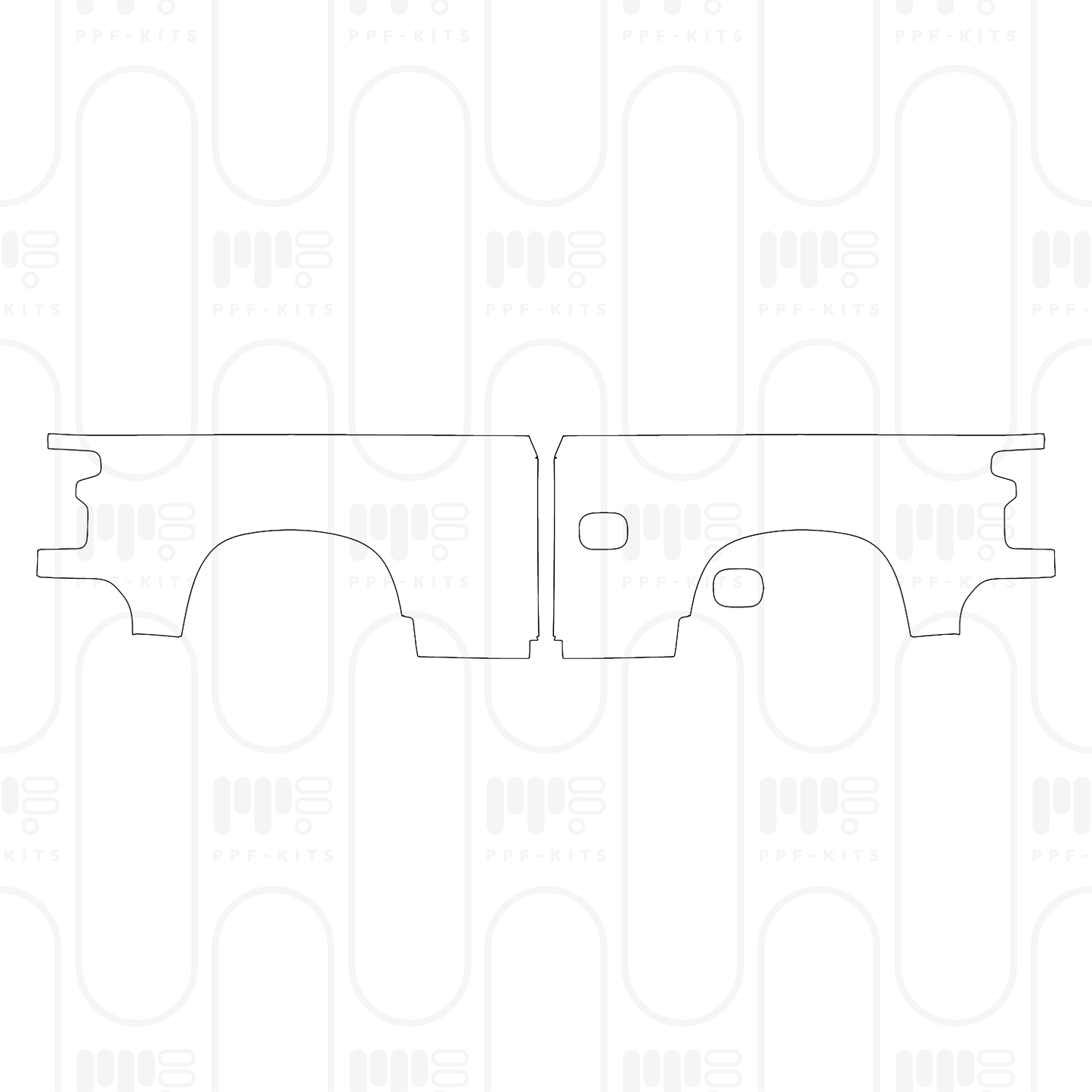 Pre-Cut PPF Chevrolet Silverado 1500 LTZ 2026