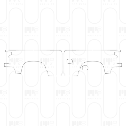 Pre-Cut PPF Chevrolet Silverado 1500 LTZ 2026