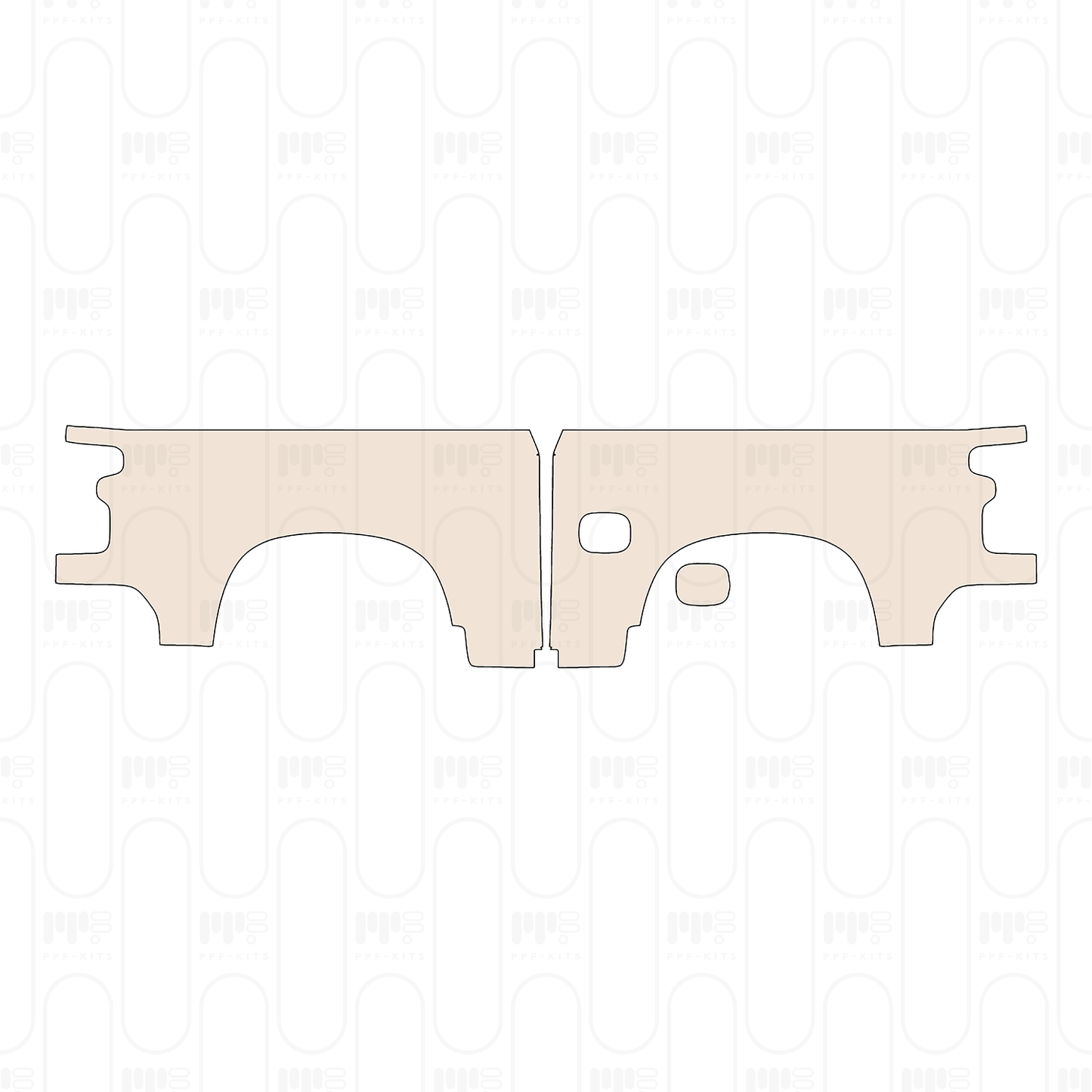 Pre-Cut PPF Chevrolet Silverado 1500 High Country 2026