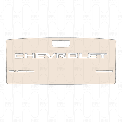 Pre-Cut PPF Chevrolet Silverado 1500 Custom 2026