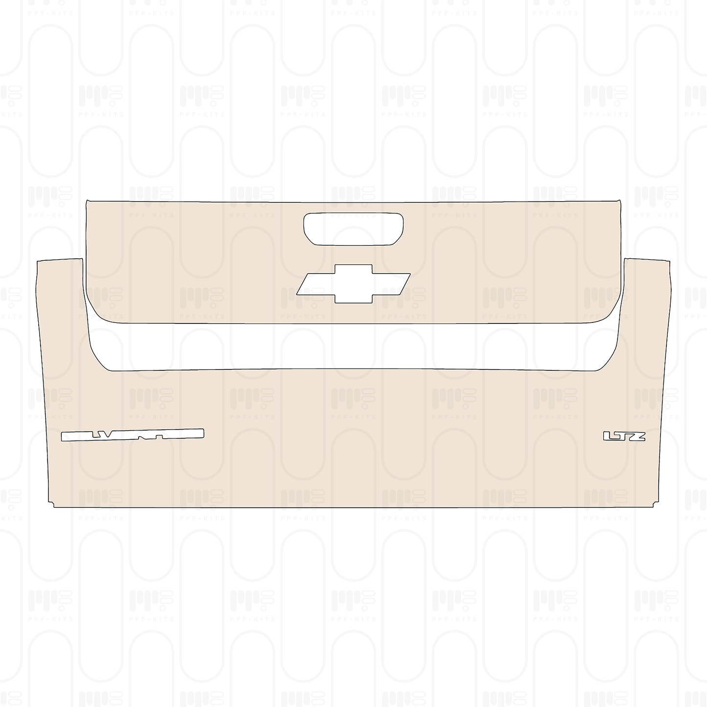 Pre-Cut PPF Chevrolet Silverado 1500 LTZ 2026