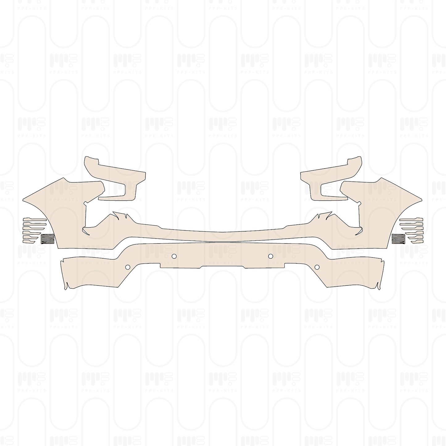 Pre-Cut PPF Chevrolet Silverado 1500 LT 2026