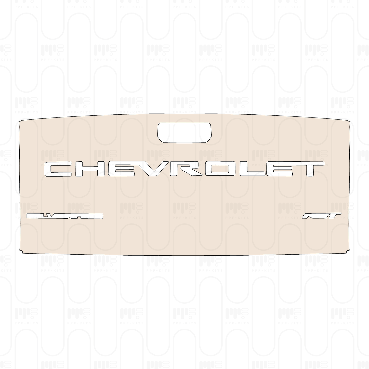 Pre-Cut PPF Chevrolet Silverado 1500 RST 2026