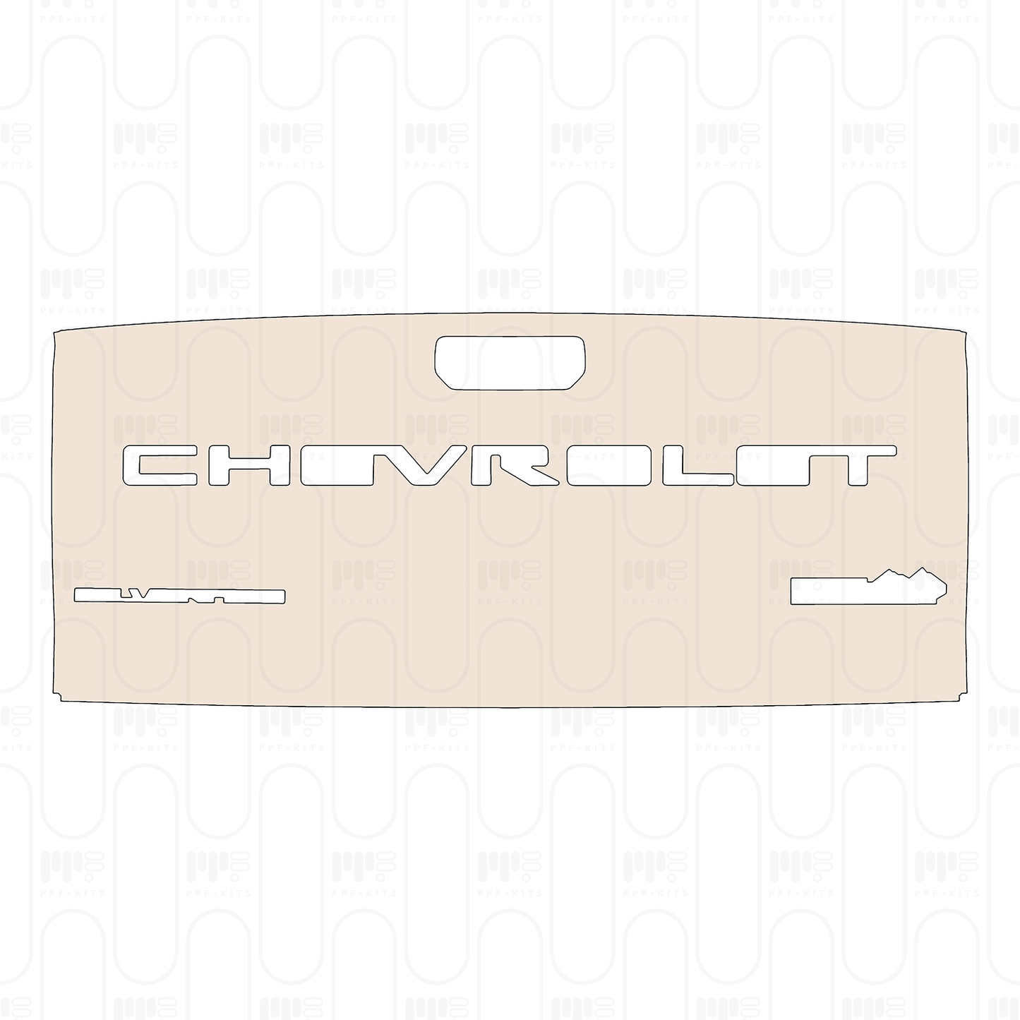 Pre-Cut PPF Chevrolet Silverado 1500 High Country 2026