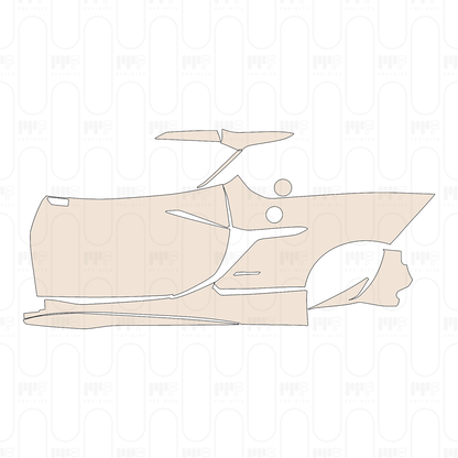 Pre-Cut PPF Chevrolet Corvette E-Ray Coupe 2026
