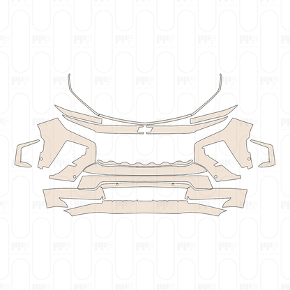 Pre-Cut PPF Chevrolet Traverse RS 2026