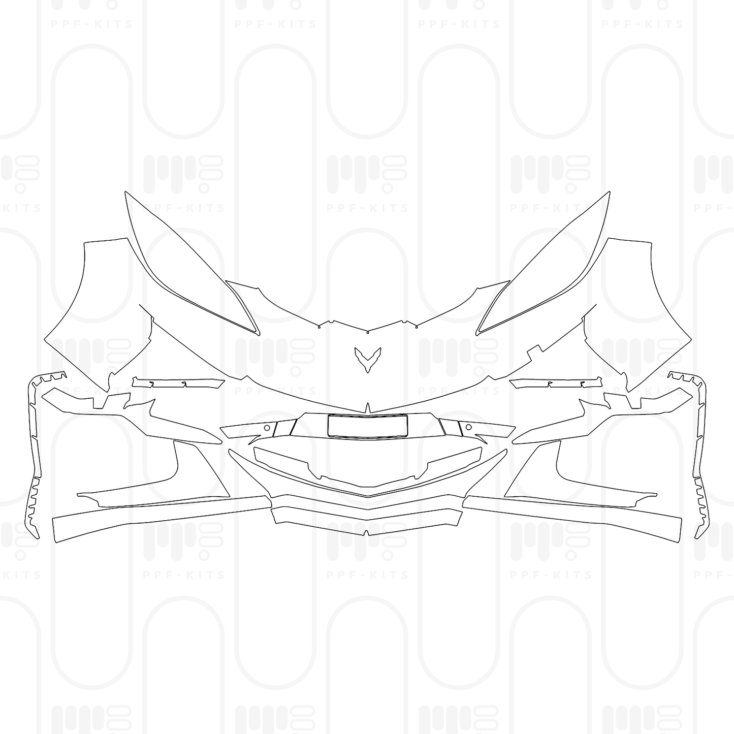 Pre-Cut PPF Chevrolet Corvette Z06 Coupe 2026