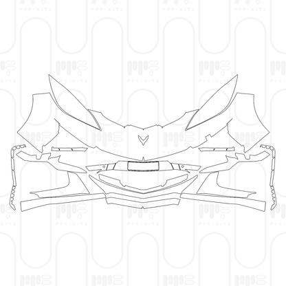Pre-Cut PPF Chevrolet Corvette Z06 Coupe 2026