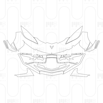 Pre-Cut PPF Chevrolet Corvette Z06 Coupe 2026