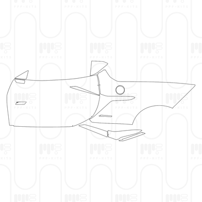 Pre-Cut PPF Chevrolet Corvette Z06 Coupe 2026