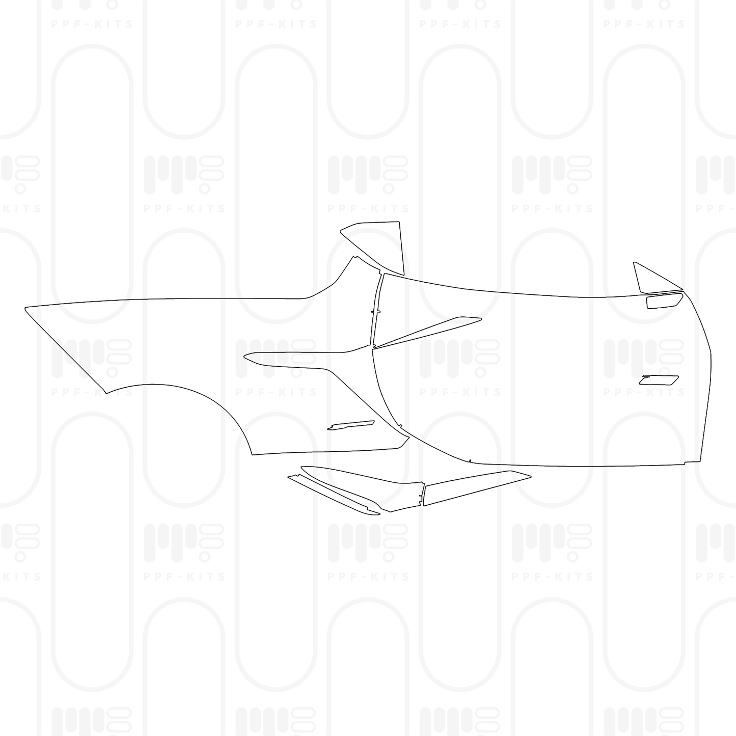 Pre-Cut PPF Chevrolet Corvette Z06 Coupe 2026