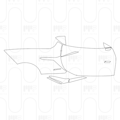 Pre-Cut PPF Chevrolet Corvette Z06 Coupe 2026