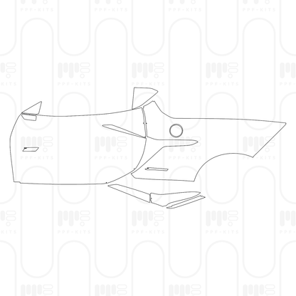 Pre-Cut PPF Chevrolet Corvette Z06 Coupe 2026