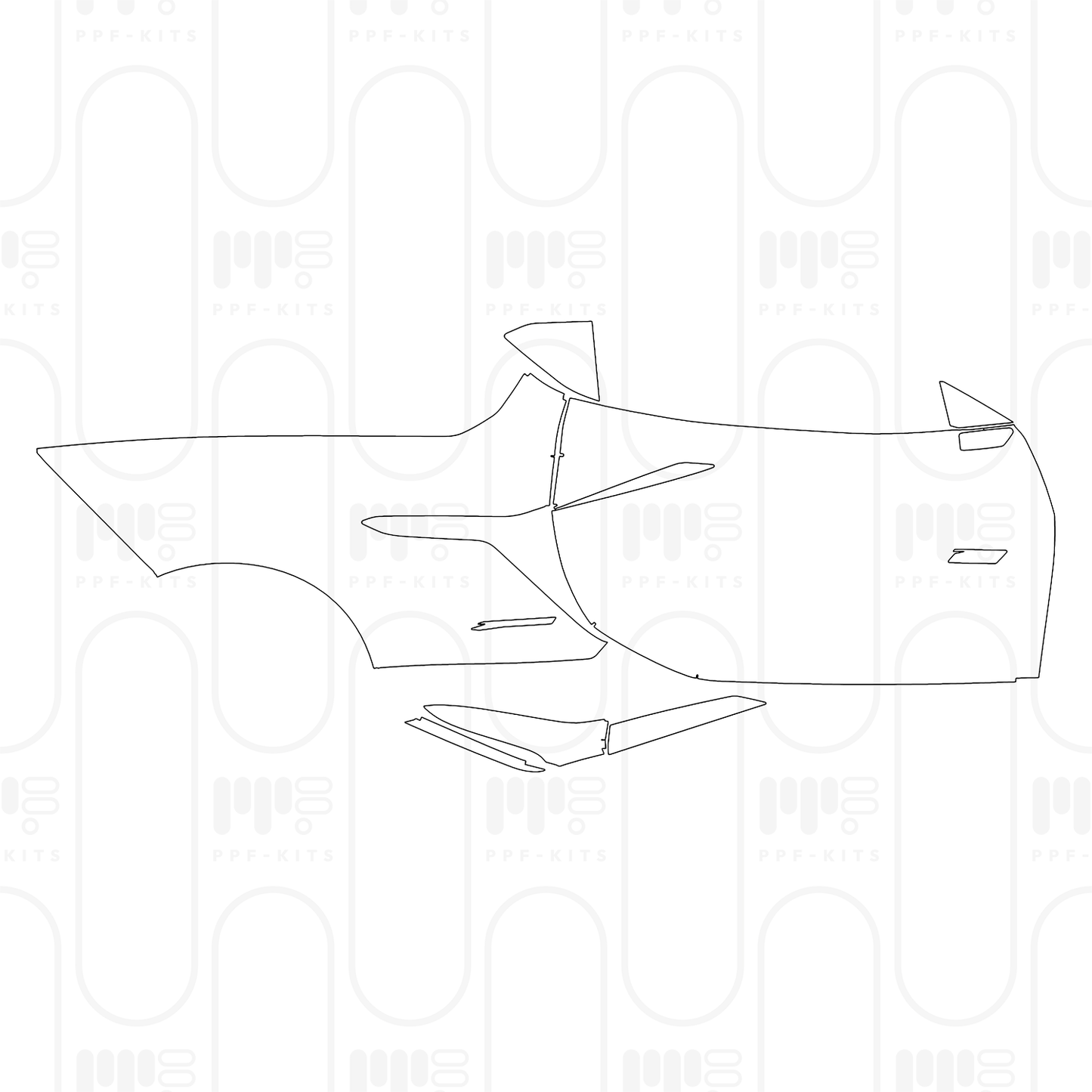 Pre-Cut PPF Chevrolet Corvette Z06 Coupe 2026