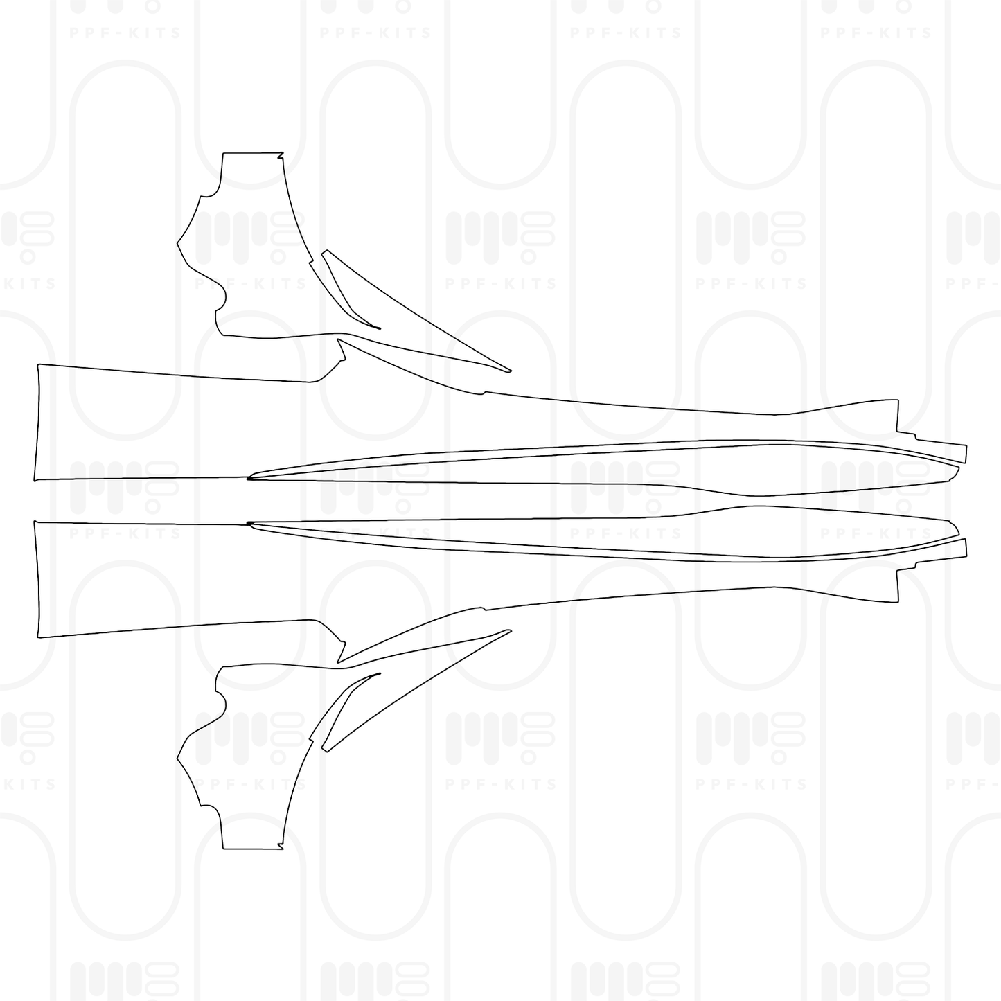 Pre-Cut PPF Chevrolet Corvette Z06 Coupe 2026