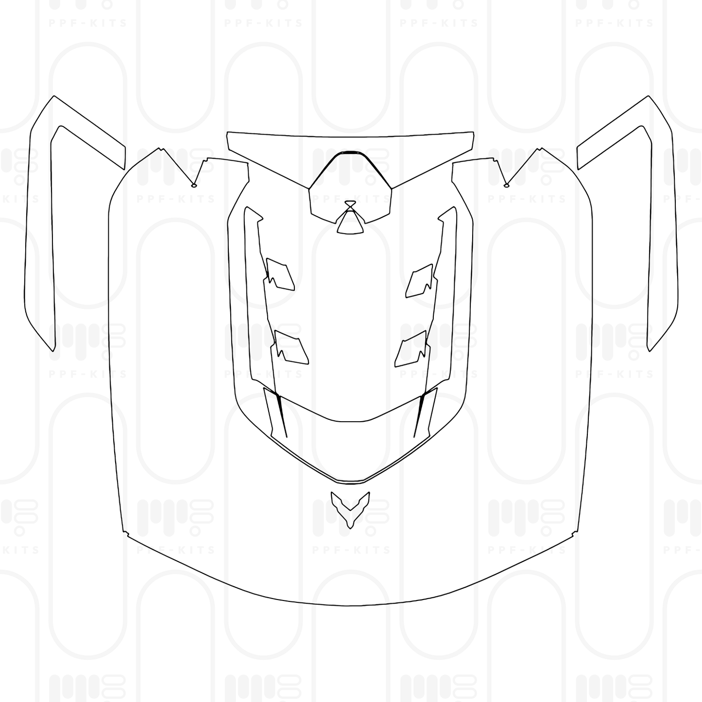 Pre-Cut PPF Chevrolet Corvette Z06 Coupe 2026