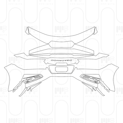 Pre-Cut PPF Chevrolet Corvette Z06 Coupe 2026