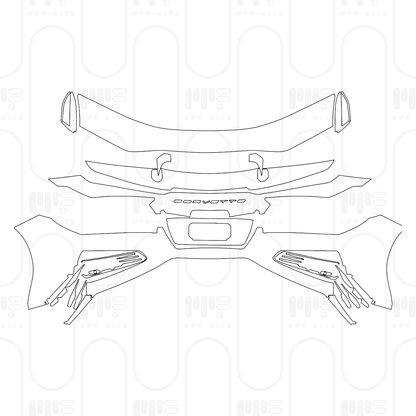 Pre-Cut PPF Chevrolet Corvette Z06 Coupe 2026