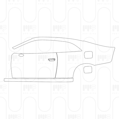 Pre-Cut PPF Dodge Charger Daytona 2-Door RT 2026