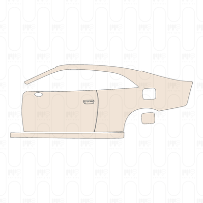 Pre-Cut PPF Dodge Charger Daytona 2-Door Scat Pack 2026