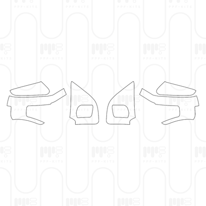 Pre-Cut PPF Ford F-150 SuperCrew XL 2026