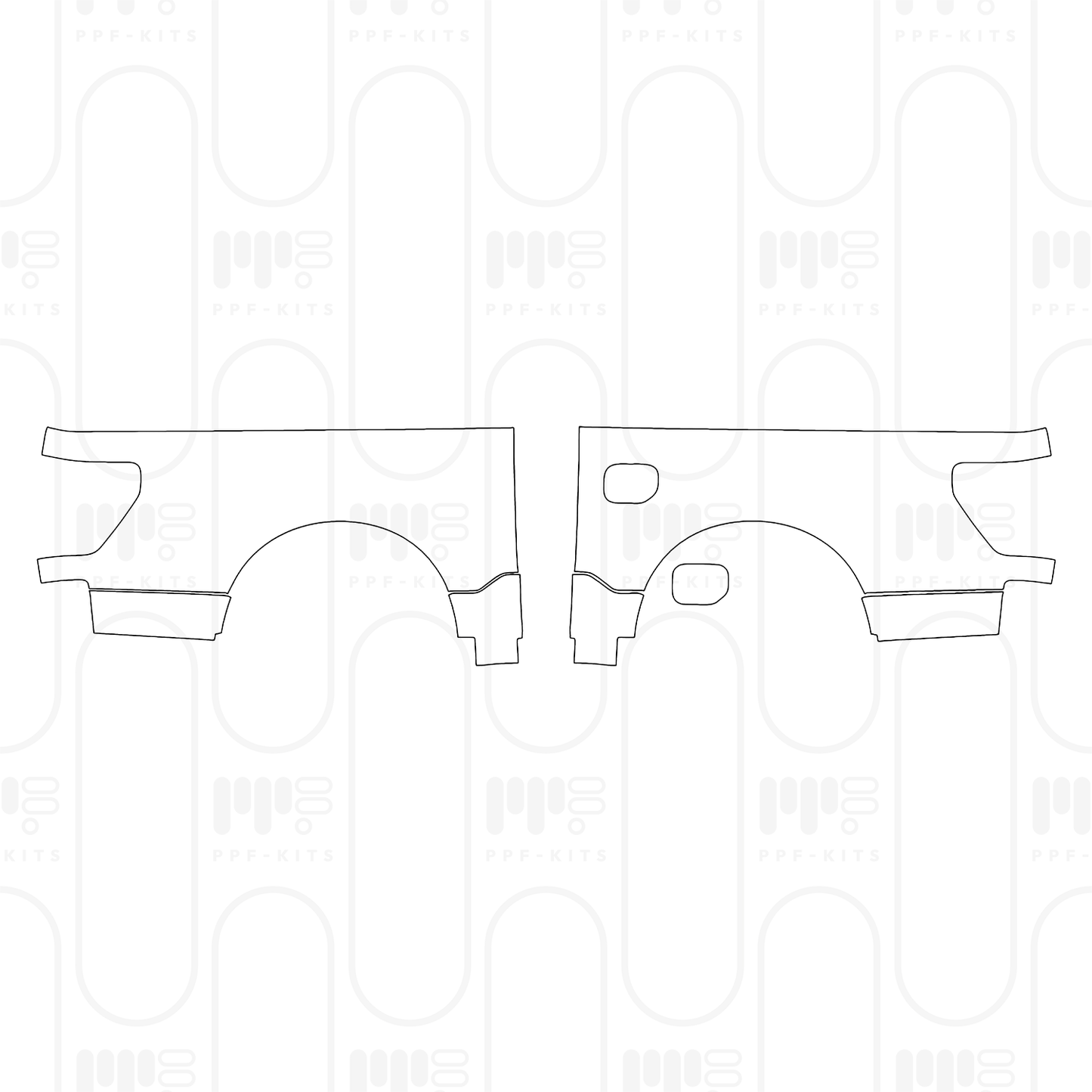 Pre-Cut PPF Ford F-150 SuperCrew XL 2026