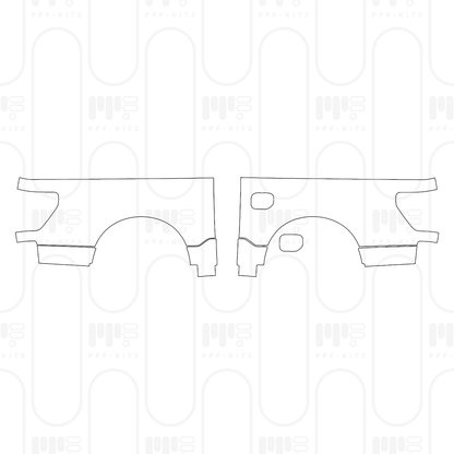 Pre-Cut PPF Ford F-150 SuperCrew XL 2026