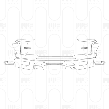 Pre-Cut PPF Ford F-150 SuperCrew King Ranch 2026