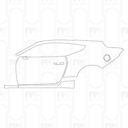 Pre-Cut PPF Ford Mustang Fastback Dark Horse 2026
