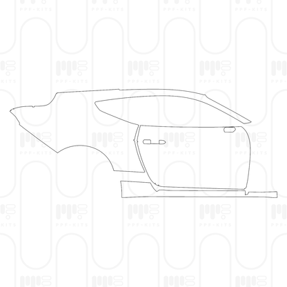 Pre-Cut PPF Ford Mustang Fastback Dark Horse 2026