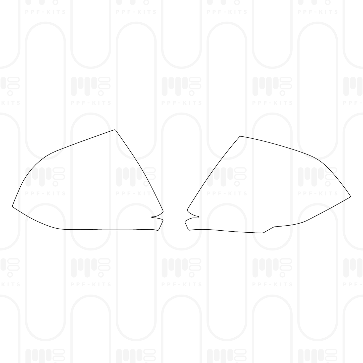 Pre-Cut PPF Ford Mustang Fastback Dark Horse 2026