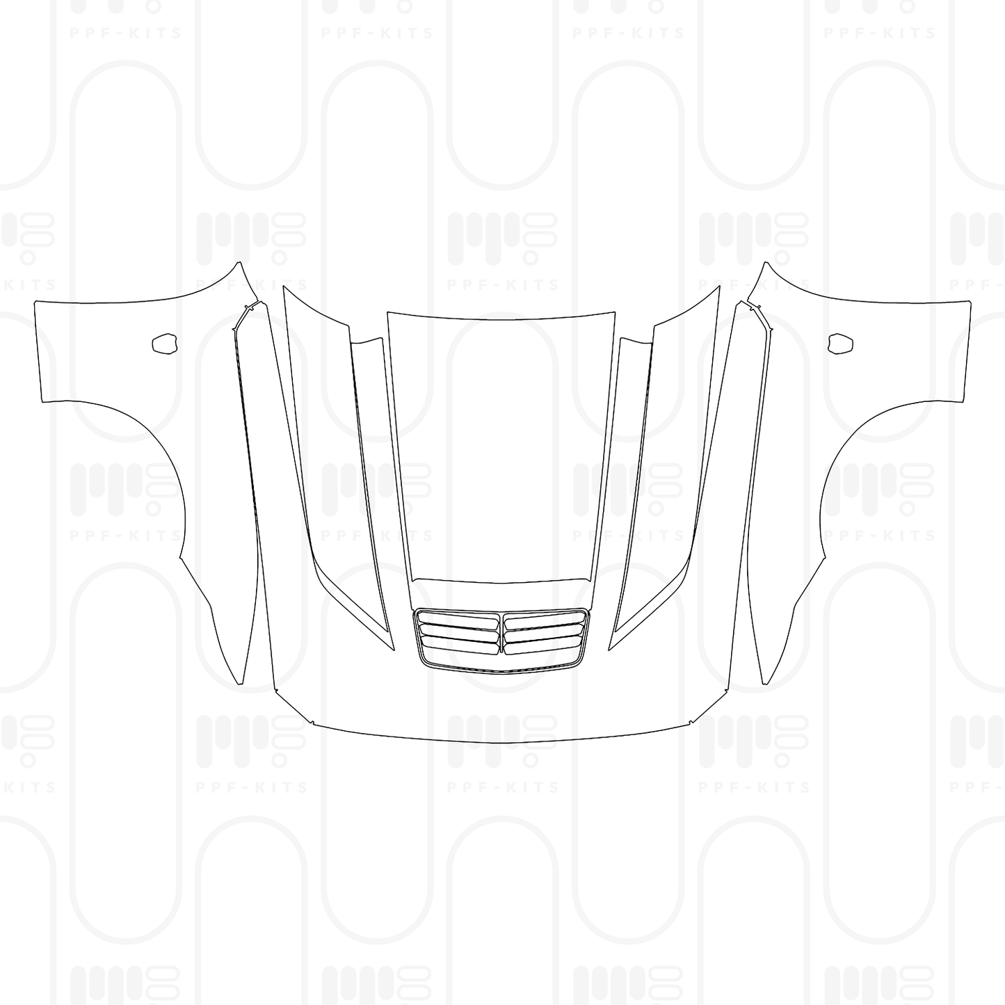 Pre-Cut PPF Ford Mustang Fastback Dark Horse 2026