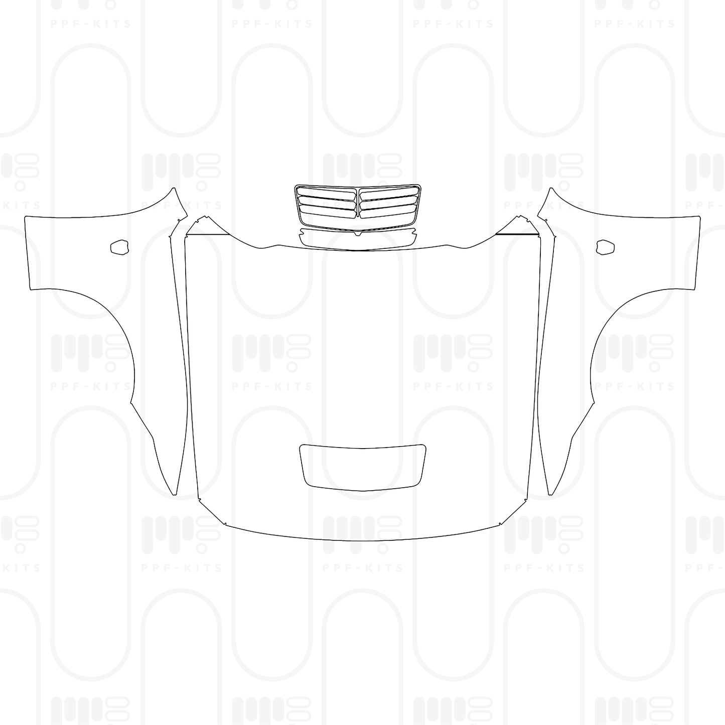 Pre-Cut PPF Ford Mustang Fastback Dark Horse 2026