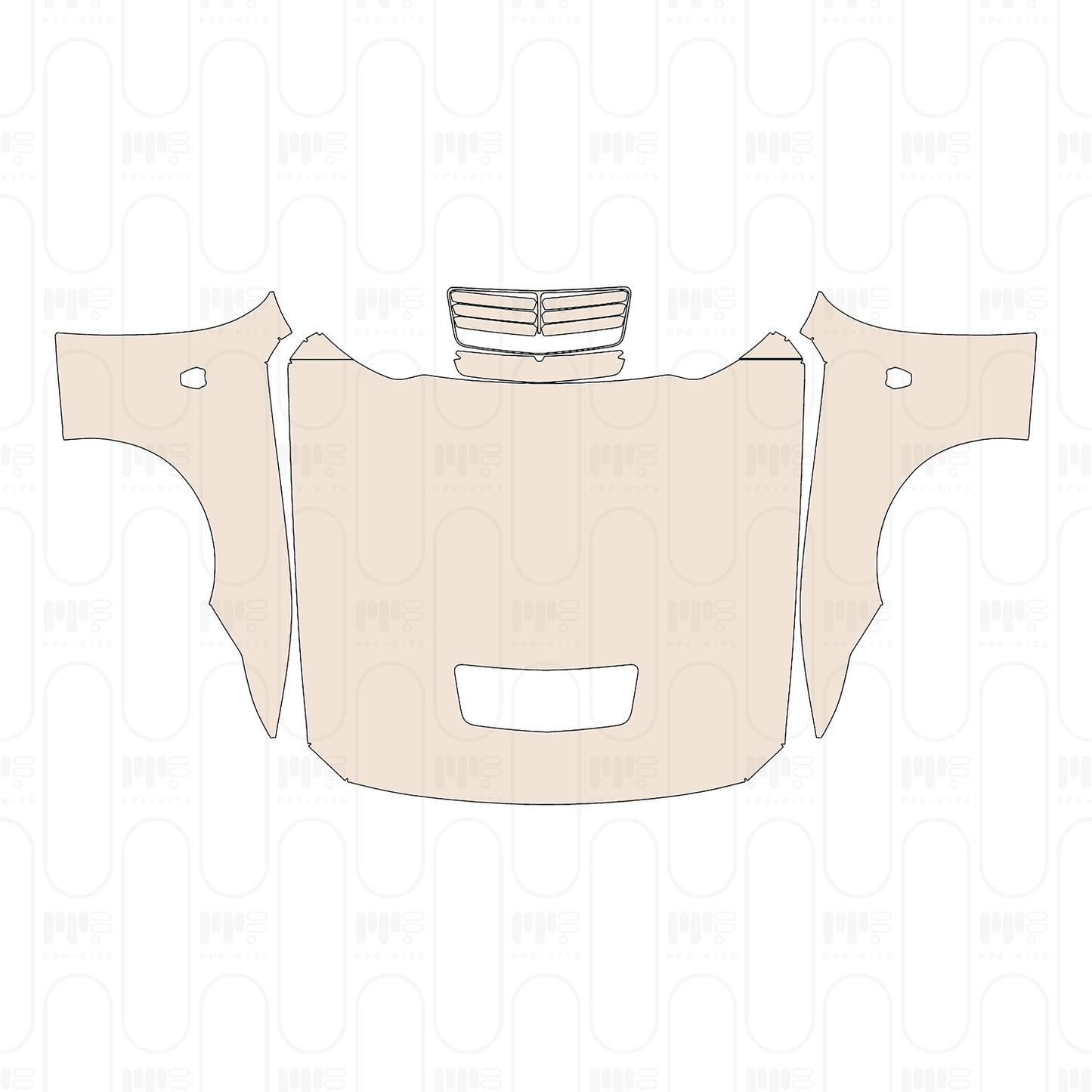 Pre-Cut PPF Ford Mustang Fastback Dark Horse Premium 2026