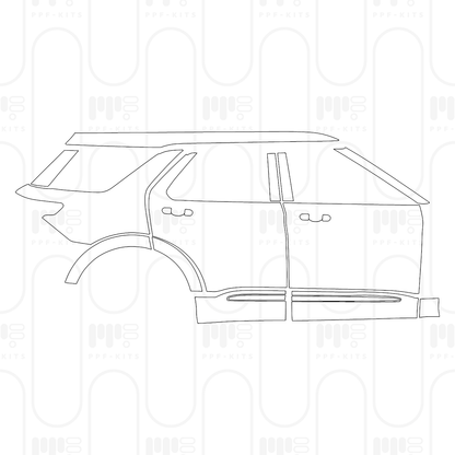 Pre-Cut PPF Ford Explorer (US) Active 2026