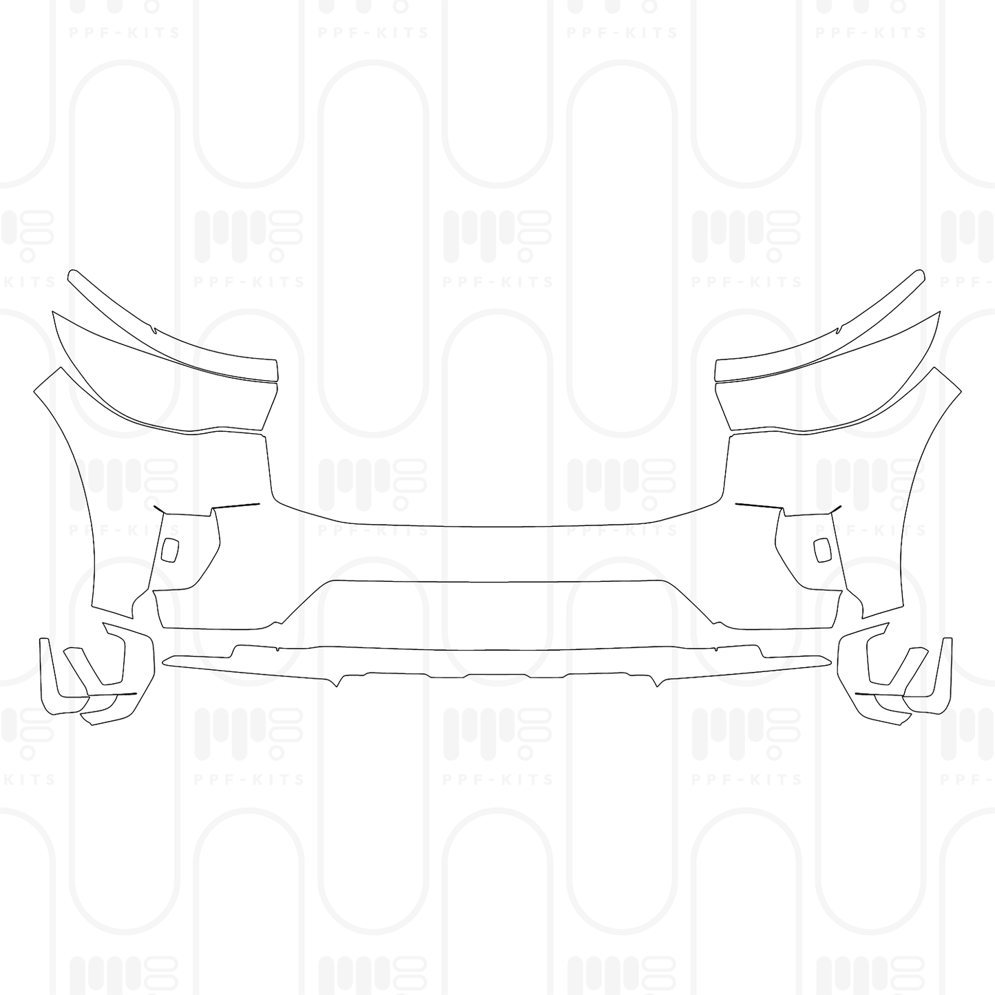 Pre-Cut PPF Ford Explorer (US) ST-Line 2026