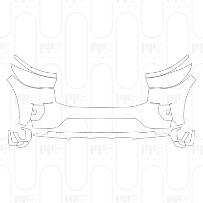 Pre-Cut PPF Ford Explorer (US) ST-Line 2026