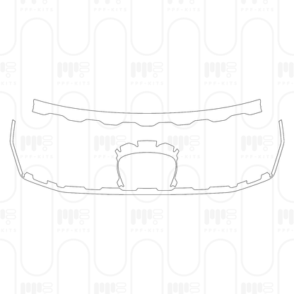 Pre-Cut PPF Ford Explorer (US) ST-Line 2026